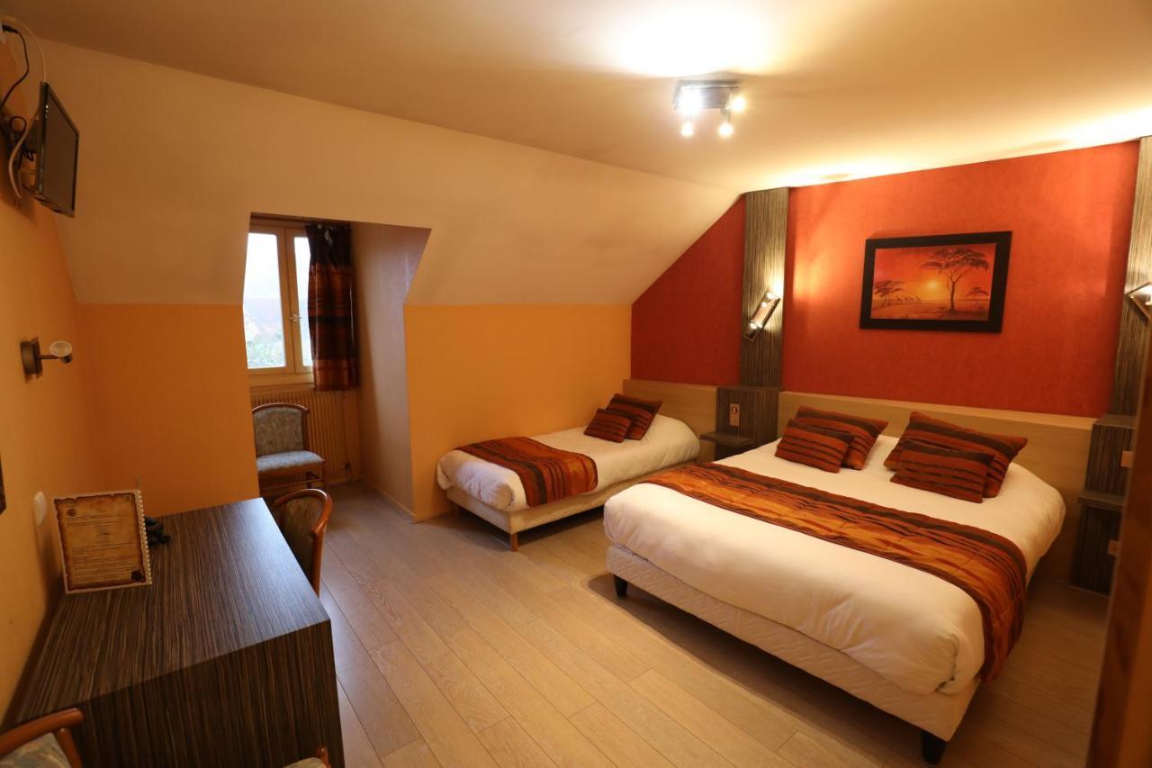 Logis Le Bourguignon Hotel Beze Bagian luar foto